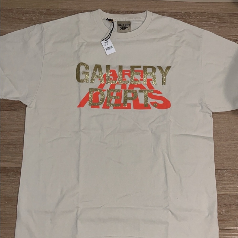 Gallery Dept Cream Tee (Brand New)